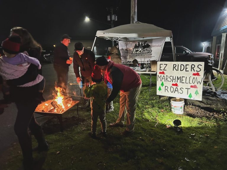 EZ Riders marshmallow roast